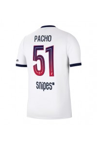 Paris Saint-Germain Willian Pacho #51 Fotballdrakt Borte Klær 2026-27 Korte ermer